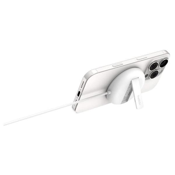 Laddplatta - BELKIN - USB-C - 15 W - Vit