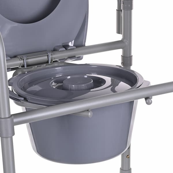 Sammenklappelig toiletstol