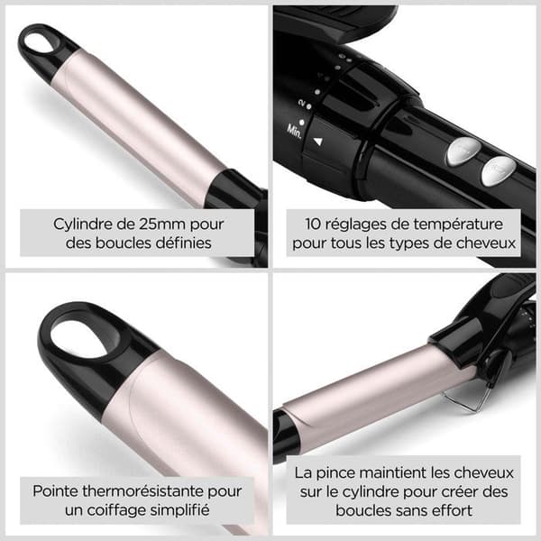 BABYLISS C325E Krøllejern Sublim'touch