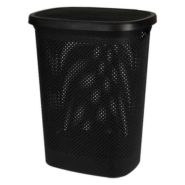 Pyykkikori 60L musta