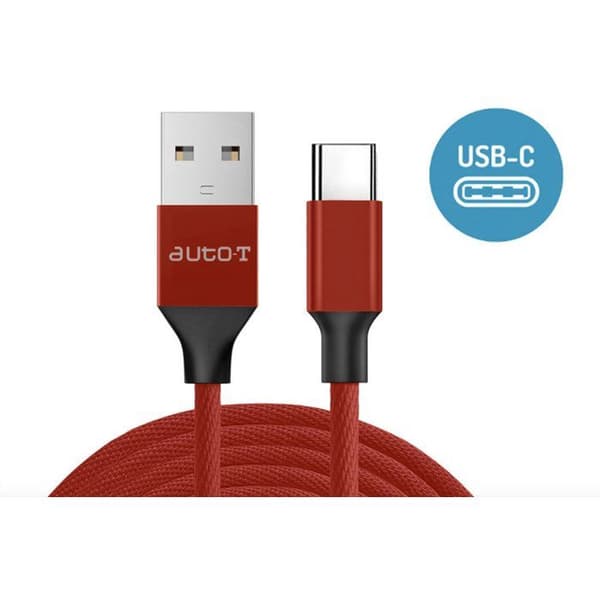 Kaapeli - AUTO T - 540347 - USB 2.0 - USB-C