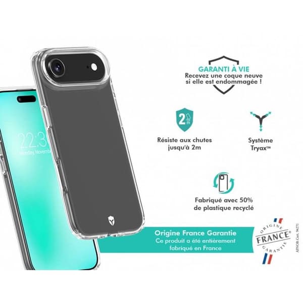 FC Feel-cover - iPhone Air - Gennemsigtig