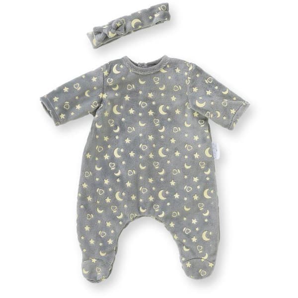 Pyjamas - Corolle - Lyser i mørket - 30 cm - Blød - Fosforescerende