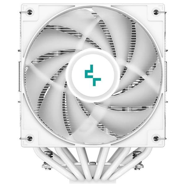DEEPCOOL Gammaxx AG620 ARGB (Hvid) - A-RGB CPU-køler - 2x120mm