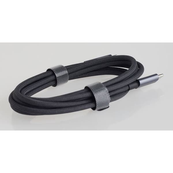 USB-C kabel - UGREEN - USB-C til USB-C PD 100W datakabel - Flettet nylon - 2 m - Sort