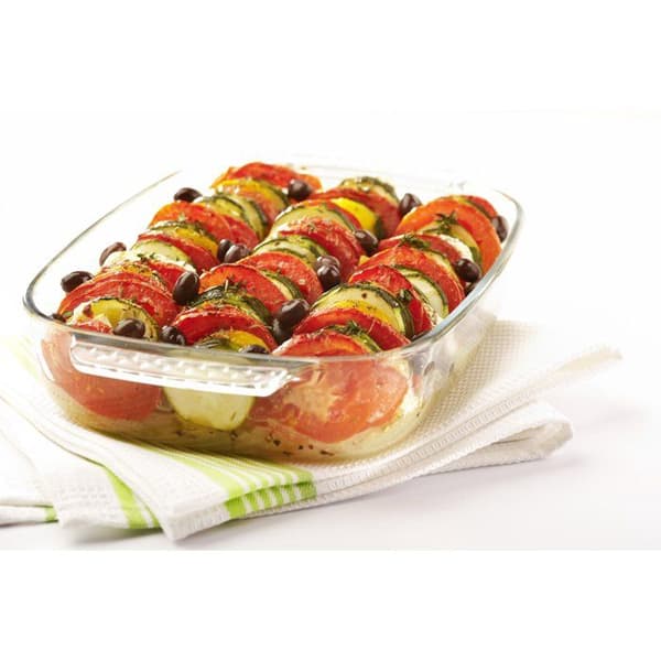 Rektangulært bagefad - PYREX - Classic - 38 x 25 cm - Glas