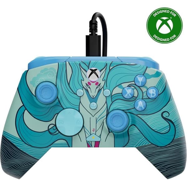 Gamepad - Xbox - Rematch Advanced - Kablet - Blå Kitsune - PC-kompatibel - Turtle Beach