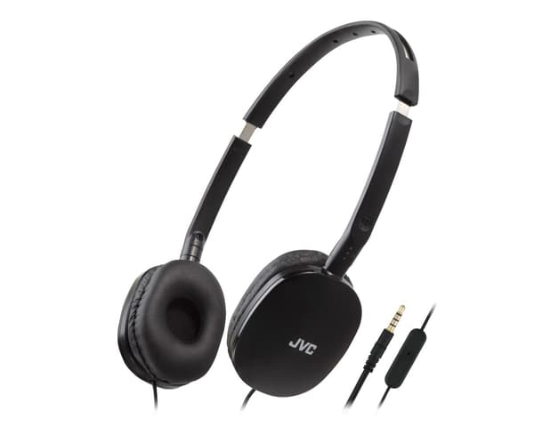 JVC HA-S160M Headset Kablet Hovedbøjle Opkald/Musik Sort