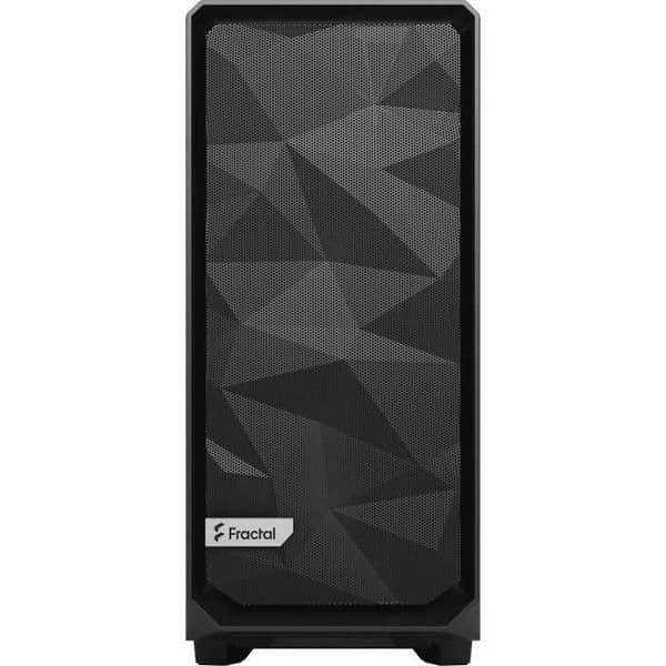 FRACTAL DESIGN - PC Meshify 2 Compact-kabinet Sort hærdet glaspanel Lys farvetone
