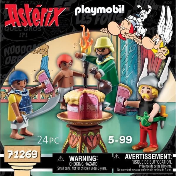 Playmobil - 71269 - Asterix: Amonbofis og den forgiftede kage