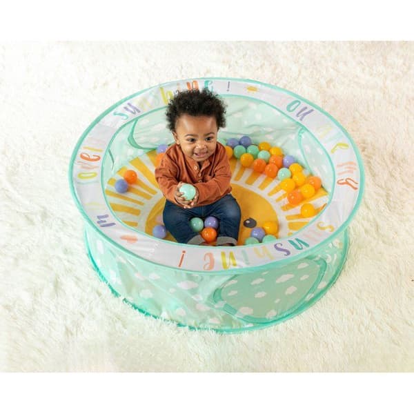 Boldkasse - INFANTINO - FOLDBAR - 50 bolde + opbevaringstaske