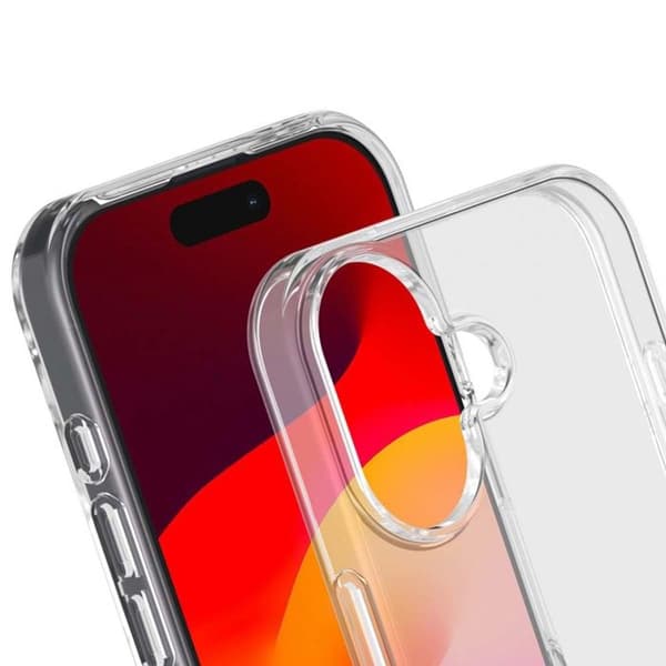 Silisoft cover - iPhone 17 - Gennemsigtig