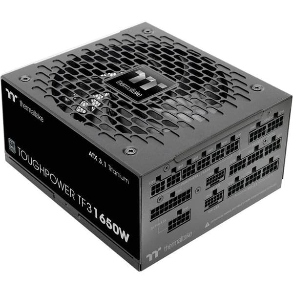 THERMALTAKE - Toughpower TF3 1650W - PC strømforsyning - 80Plus Titanium - Modulær - 1650 W - Sort