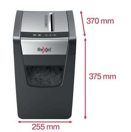 Rexel Momentum X410-SL paperisilppuri Ristisilppuri Musta, Harmaa