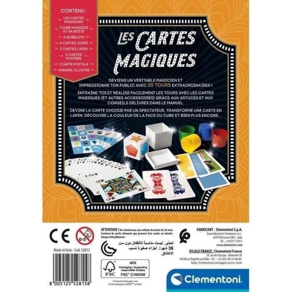 CLEMENTONI - Mine magiske kort