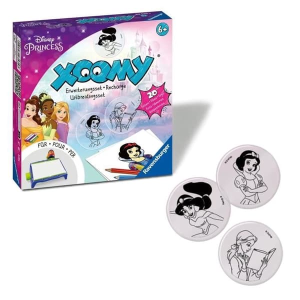 Xoomy Disney Prinsessat -täyttöpakkaus
