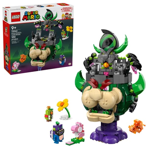 LEGO SUPER MARIO 72042 Prins Florian og Slottet Bowser