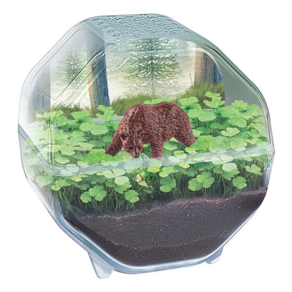 CLEMENTONI - Mini terrarium - Bjørn