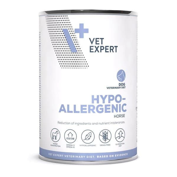 VETEXPERT Hypoallergenisk vådfoder til heste - 400 g
