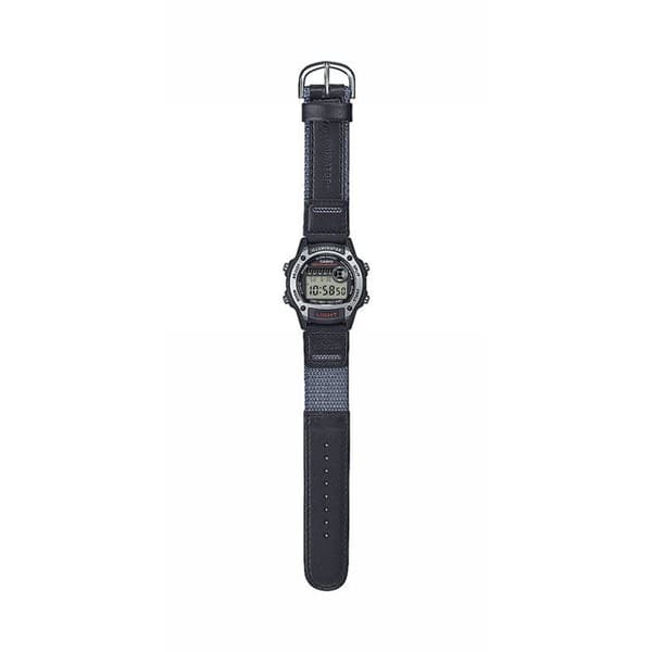 Klocka - CASIO - W-220HF - Unisex - Grå - Kvarts - Digital