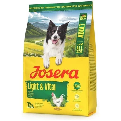 JOSERA Adult Light & Vital - tørfoder til hunde - 3 kg