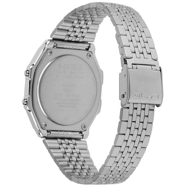 Smartklocka - CASIO - ABL - 38 mm - Silver / Svart urtavla