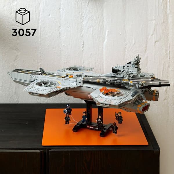 LEGO | Marvel 76354 SHIELD Helicarrier - Avengers-sæt til voksne - Modelfly