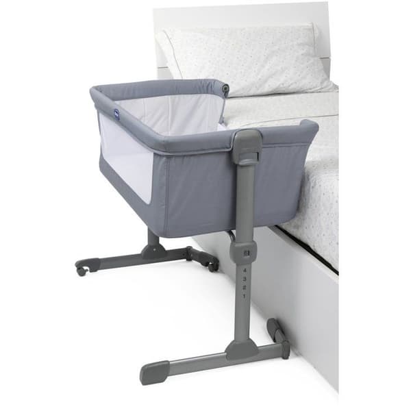 Chicco Next2Me Essential co-sleeping tremmeseng - Stone