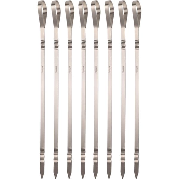 Vaggan Rustfrit Stål Spyd 41 cm 8 Stk.