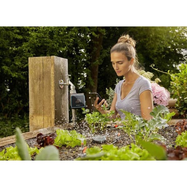 Timer - GARDENA - Bluetooth - Til 20/27 og 26/34 vandhaner - 3 uafhængige programmer