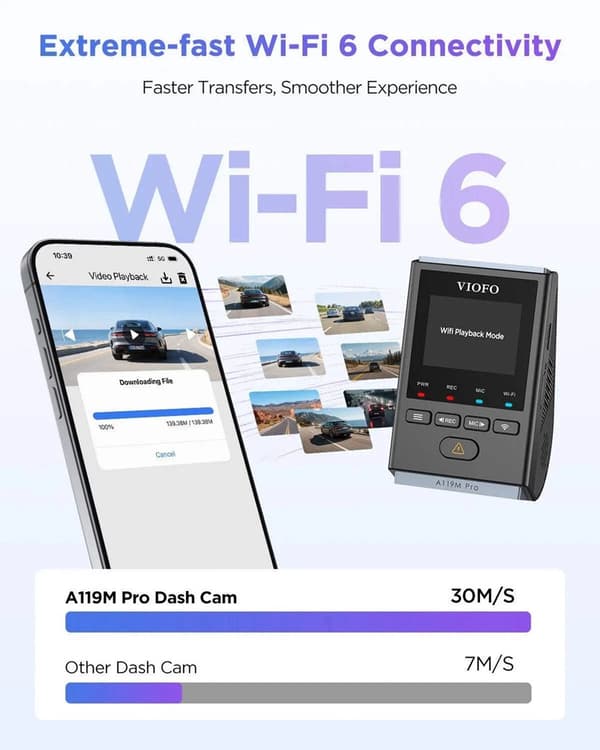 VIOFO A119M Pro -videonauhuri