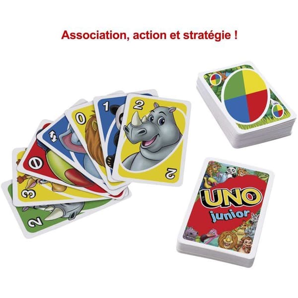 UNO Junior - 52456 - Brädspel - 3 år och +