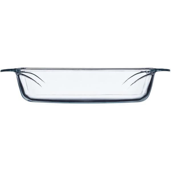 Ovalt bagefad - PYREX - Lad os dele - 35 x 24 cm - Glas