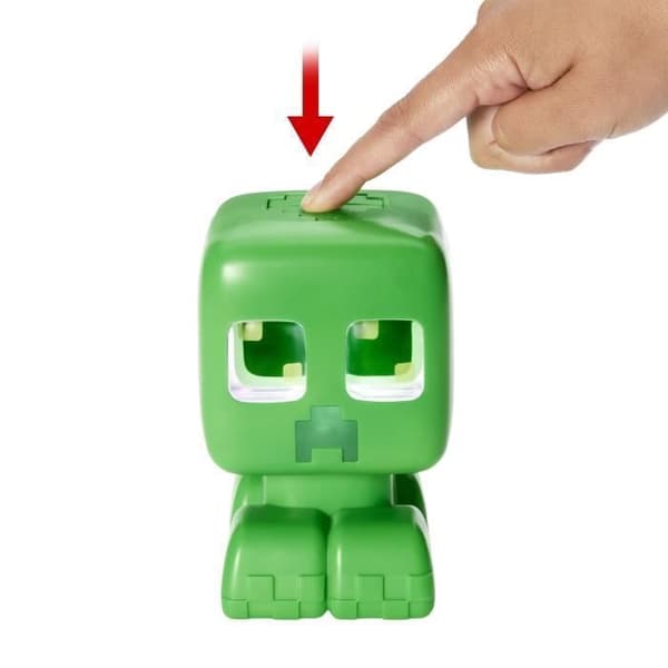 Minecraft - Interaktiiviset figuurit - Creeper - Minecraft - JGX49