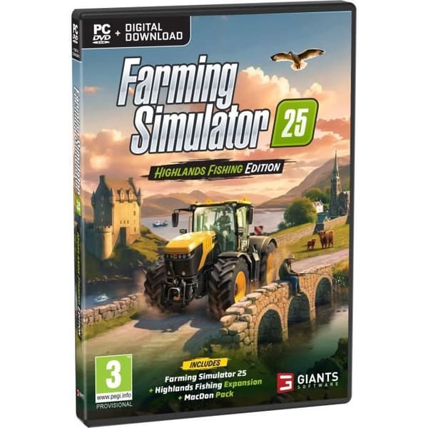 Farming Simulator 25: Highlands Fishing Edition - PC-spel
