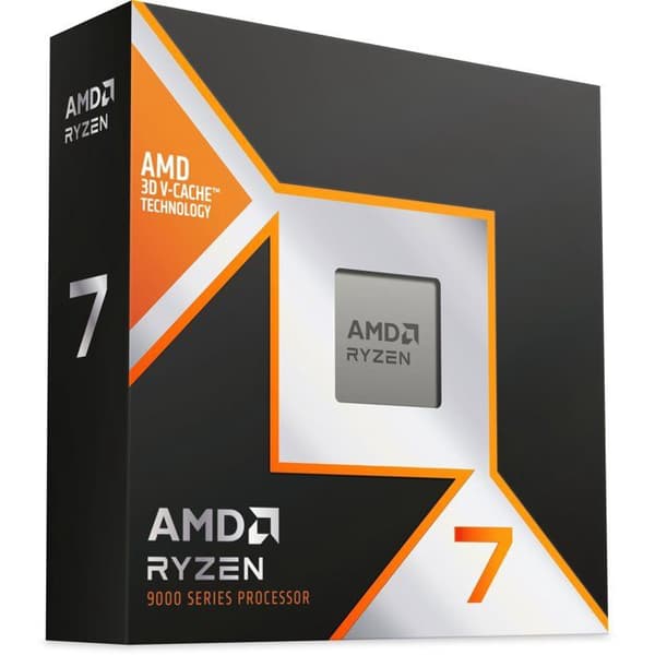 Processor - AMD - Ryzen™ 7 9850X3D - 8 kerner - 16 tråde