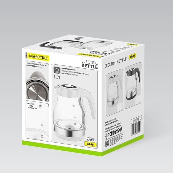Elkedel MAESTRO MR-061 (MR-061-BLACK) Sort