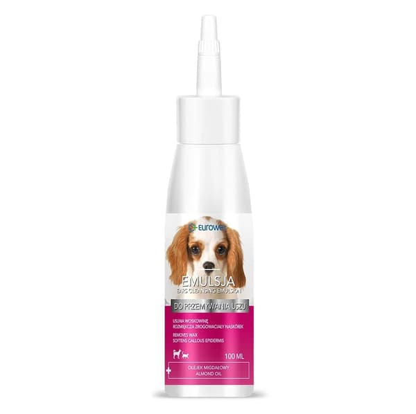EUROWET ørerensende emulsion til hunde og katte - 100 ml