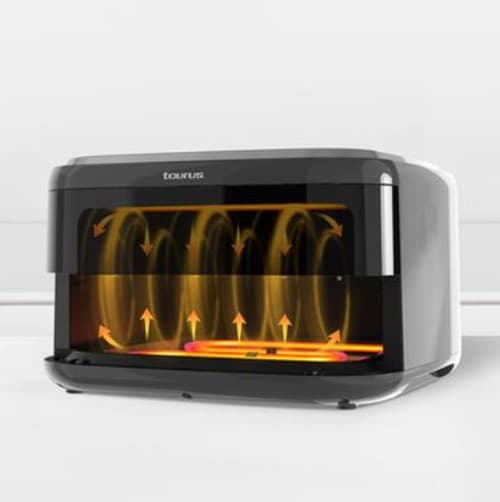 Taurus 3-in-1 -ilmafriteerauskeitin, pizzakone ja grilli