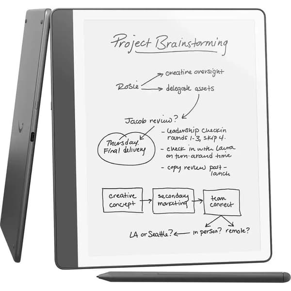 Amazon Kindle Scribe e-bogslæser 10,2” 64 GB Wi-Fi + oplader 20 W grå