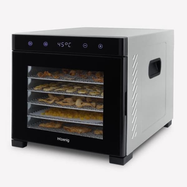 Madtørrer - HKoeNIG - DSY900 - Timer - Variabel temperatur - Effekt 650 W