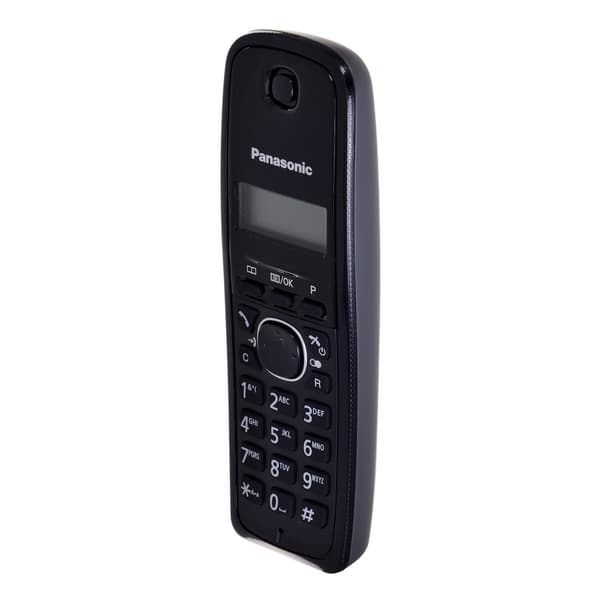 Panasonic KX-TG1611 telefon DECT-telefon Svart Nummerpresentation