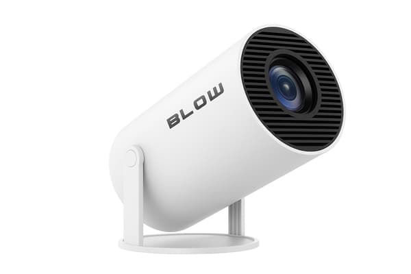 BLOW AndroidTV HD Cinema WHITE bærbar projektor