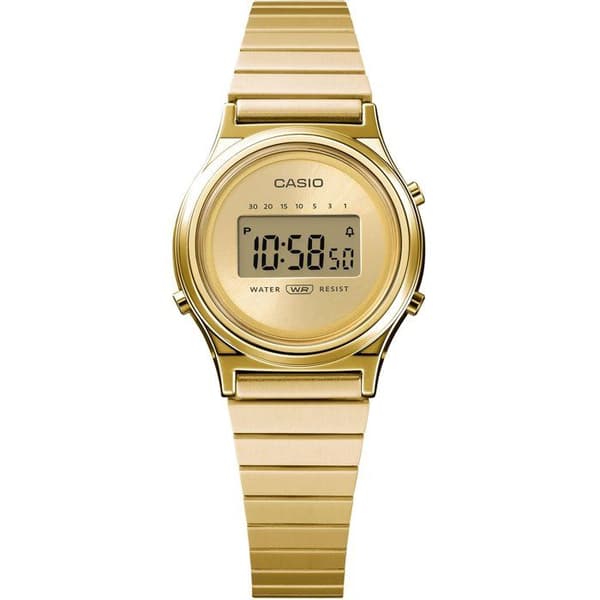 Ur - CASIO - LA700WEG - Unisex - Guld - Quartz - Digitalt