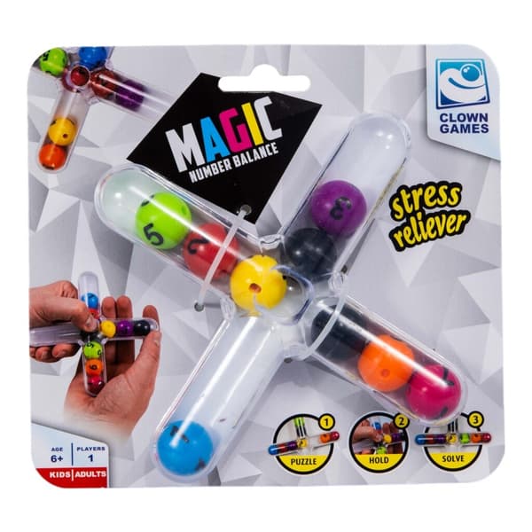Clownspel Magiskt Pussel Nummerbalansspel