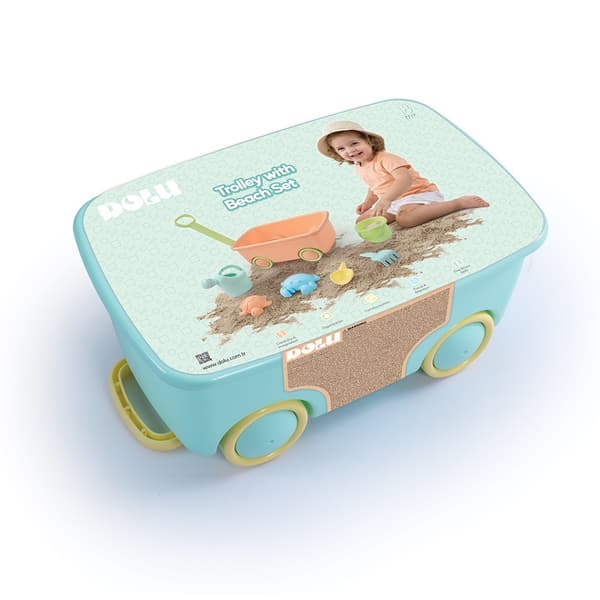 Dolu Beach-lekset med vagn