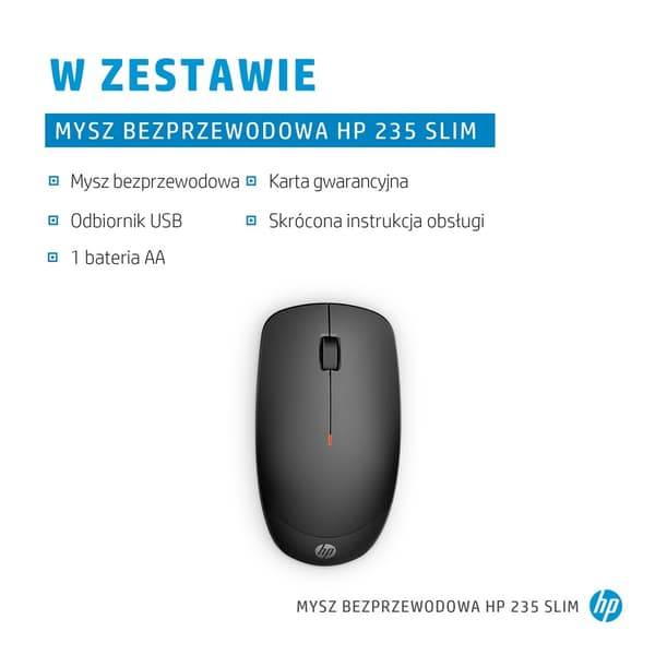 HP 235 Slim langaton hiiri