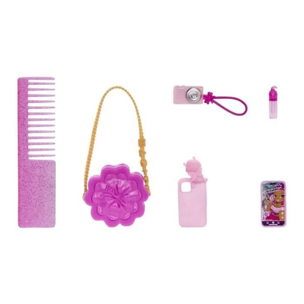 Regnbue Høj Glitter & Shine Pop - Lyserød