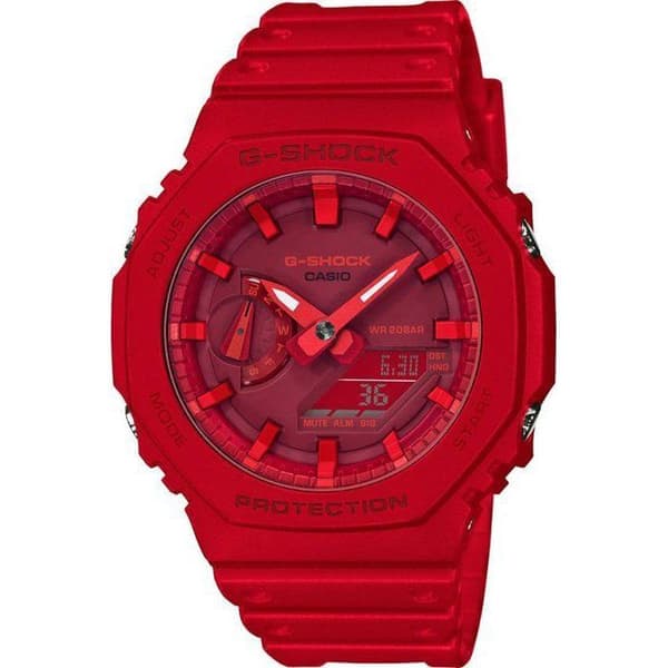 CASIO - G-SHOCK - Kello - Iskunkestävä - Monitoiminen - Punainen
