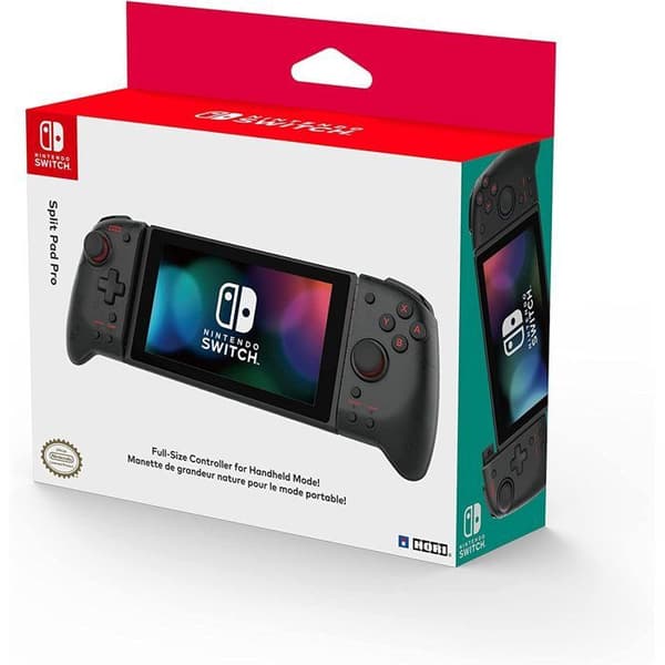 Joy-Con-kontroll - HORI - Split Pad Pro - Trådbunden - Svart - Ingen vibration